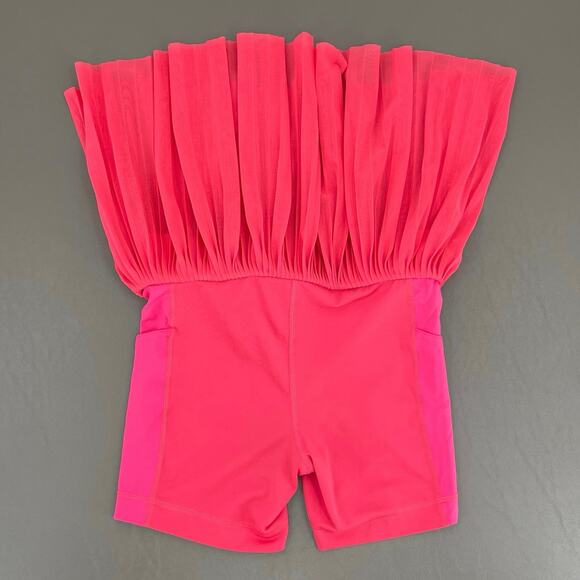 Lululemon Mesh Pleats Mid-Rise Mini Tennis Skirt Lip Gloss Pink Bright Summer 4 - Picture 4 of 16